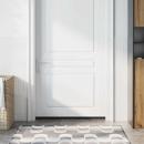 ARDEBO.de - Selbstklebende Türbürstendichtungen 6 pcs Silber 100 cm