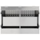 Kaninchenfütterer Silber 64,5 x 25,5 x 45,5 cm Verzinkter Stahl