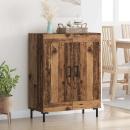 ARDEBO.de - Sideboard Altholz 69,5 x 34 x 90 cm Verbundholz und Eisen