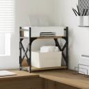 ARDEBO.de - Druckerständer Artisan-Eiche 40 x 20 x 40 cm Holzwerkstoff