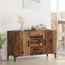 ARDEBO.de - Sideboard mit Schubladen Altholz 100 x 36 x 60 cm Holzwerkstoff