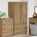 ARDEBO.de - Badezimmerschrank mit Speicher Artisan-Eiche 79,5 x 49 x 156 cm