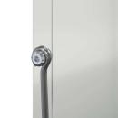 Kaninchenfütterer Silber 17.5 x 26 x 28.5 cm Verzinkter Stahl