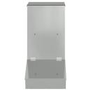 Schweinfutterspender Silber 55 x 51 x 91,5 cm Verzinkter Stahl