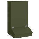 Schweinfutterspender Olive Grün 55 x 51 x 91,5 cm
