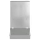 Schweinfutterspender Silber 55 x 51 x 91,5 cm Verzinkter Stahl