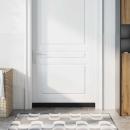 ARDEBO.de - Aufsteck Türbürstendichtungen 2 pcs Silber 100 cm