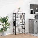 ARDEBO.de - Bücherregal Graues Sonoma 60 x 29,5 x 115 cm Holzwerkstoff