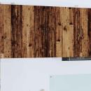 ARDEBO.de - Küchenwandschrank mit Tür Altholz 60 x 31 x 80 cm Holzwerkstoff