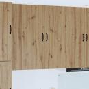 ARDEBO.de - Küchenwandschrank Artisan-Eiche 40 x 31 x 100 cm Holzwerkstoff