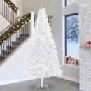 ARDEBO.de - Künstlicher Weihnachtsbaum Weiß 300 cm PVC und Stahl