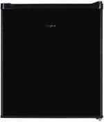 ARDEBO.de Exquisit KB05-V-040E Mini Standkühlschrank, 44 cm breit, 40L, 1 Ablage, Temperatureinstellung, Türdichtung und Türanschlag wechselbar, schwarz (PV)