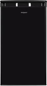 ARDEBO.de Exquisit KS85-V-091E Vollraumkühlschrank, 45 cm breit, 75 L, LED Beleuchtung, 1 Gemüseschublade, schwarz