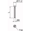 ARDEBO.de - Brandschutz-Schraubanker 6,0 X 50 MMS-plus 6 Panhead