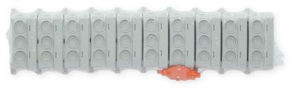 ARDEBO.de OBO Betterman A 6 Kabelabzweigkasten 80x43x34, lichtgrau (2000001)