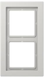 ARDEBO.de Rahmen 2-fach, lichtgrau, LS design, Jung LSD982LG