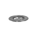 ARDEBO.de Brumberg HYBRIDE FLAT LED-Bodeneinbauleuchte, V4A, IP67 edelstahl, 420.0 lm, 3000 K, Edelstahl (14037223)
