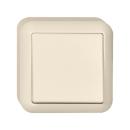 ARDEBO.de Elso 382104 Taster 10A, Contura Steckklemme, reinweiß