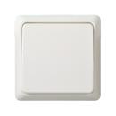 ARDEBO.de Elso 512104 Taster 10A komplett, Renovierung Schraubklemme, reinweiß