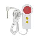 ARDEBO.de Elso 733500 Birntaster comfort 2 Lichttaster 2,0m, Mediopt Care, weiß