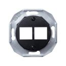 Elso WDE011703 IAE/UAE-Eins,8(8)/8(8) mit Zentralplatte, Rnova, schwarz