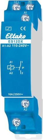 Eltako ES12DX/110-240V Stromstoßschalter, 1 Schließer 16 A (21100003)