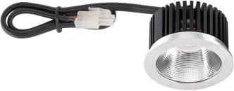 ARDEBO.de EVN LED-Einsatz, 6W, 3000K, 620lm, 38°, CRI90, 350mA, 0,35m ASL mit AMP-Stecker (C513500602)