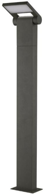 ARDEBO.de EVN VERTICA LED Wegeleuchte, IP54, 100-240V, 10W, 3000K, 600lm, 1000mm, schwenkbar, anthrazit (PL54151002)