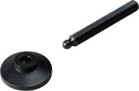 ARDEBO.de Hager BKBNS60 Nivellierset, M8x60 mm, 8 Stück, Schrauben und Füße für BKB/BKG