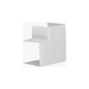 ARDEBO.de Hager LFF6006057035 Flachwinkel schnittkaschierend halogenfrei zu LF 60x57mm lichtgrau