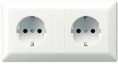 ARDEBO.de Jung AS1522WW Kabel-Kanal-SCHUKO Steckdose 16 A 250 V ~, alpinweiß