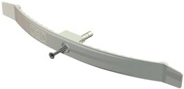 ARDEBO.de OBO Bettermann 2033 SD SP Kabelklammer mit Schlagdübel für 16 Leitungen, 2x8 NYM 3x1,5, Polyamid, lichtgrau, 100 Stk. (220487)