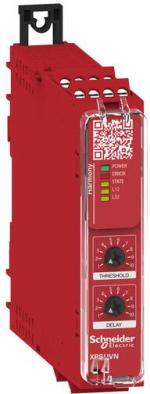 ARDEBO.de Schneider Electric Harmony XPSU Sicherheitsrelais, Stillstandsüberwachung, PLe/Kat3/SIL3, 1S 1T, Diagnose, 24VAC/DC (XPSUVN11AP)