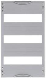 ARDEBO.de Striebel&John AS13 Abdeckung für Verteilerfeld, Feldbreite: 1, Reihen: 3, 450 mm x 250 mm x 26.5 mm, IP2XC, weiß (2CPX062806R9999)