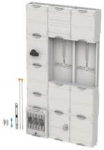 ARDEBO.de Striebel&John WF39KN1 Mess- und Wandlerfeld mit Zählerkreuz, WF, Feldbreite: 3, 1350 mm x 750 mm x 160 mm, IP2XC, weiß (2CPX056025R9999)