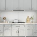 ARDEBO.de - Küchenrückwand 2 pcs Transparent 100 x 60 cm Gehärtetes Glas