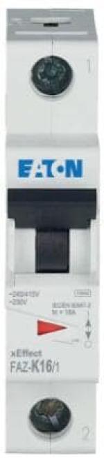 ARDEBO.de Eaton FAZ-K16/1, LS-Schalter, 16A, 1p, K-Char (278599)