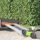 ARDEBO.de - Laderampe 2 pcs Silber 166 x 22,5 x 4,5 cm Verzinkter Stahl