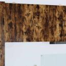 ARDEBO.de - Küchenwandschrank mit Regal Geräucherte Eiche 80 x 31 x 80 cm