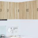 ARDEBO.de - Küchenwandschrank Sonoma-Eiche 57 x 57 x 80 cm Holzwerkstoff