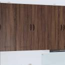 ARDEBO.de - Küchenwandschrank mit Regal Braun Eichen-Optik 80 x 31 x 100 cm