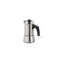 ARDEBO.de Bosch HEZ9ES100 Espressokocher, 4 Tassen, 200 ml, induktionsgeeignet, wärmeisolierter Griff, edelstahl