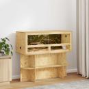 ARDEBO.de - Terrarium Braun 100 x 40 x 90 cm OSB