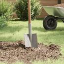 ARDEBO.de - Schaufelkopf 4 pcs Silber 43 x 17 cm Pulverbeschichteter Stahl