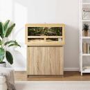 Terrarium Braun 80 x 40 x 40 cm OSB