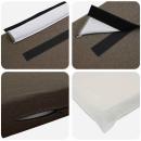 Gepolstertes Kopfteil mit Kopfteil Braun und Taupe 100 cm