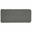 Gepolstertes Kopfteil mit Kopfteil Weiß und Hellgrau 100 cm