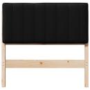 Gepolstertes Kopfteil mit Kopfteil Braun und Schwarz 90 cm