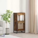 ARDEBO.de - Bücherregal Raucharbe 80 x 30 x 155 cm Holzwerkstoff