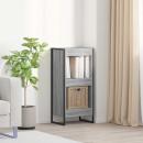 ARDEBO.de - Bücherregal Graues Sonoma 80 x 30 x 155 cm Holzwerkstoff